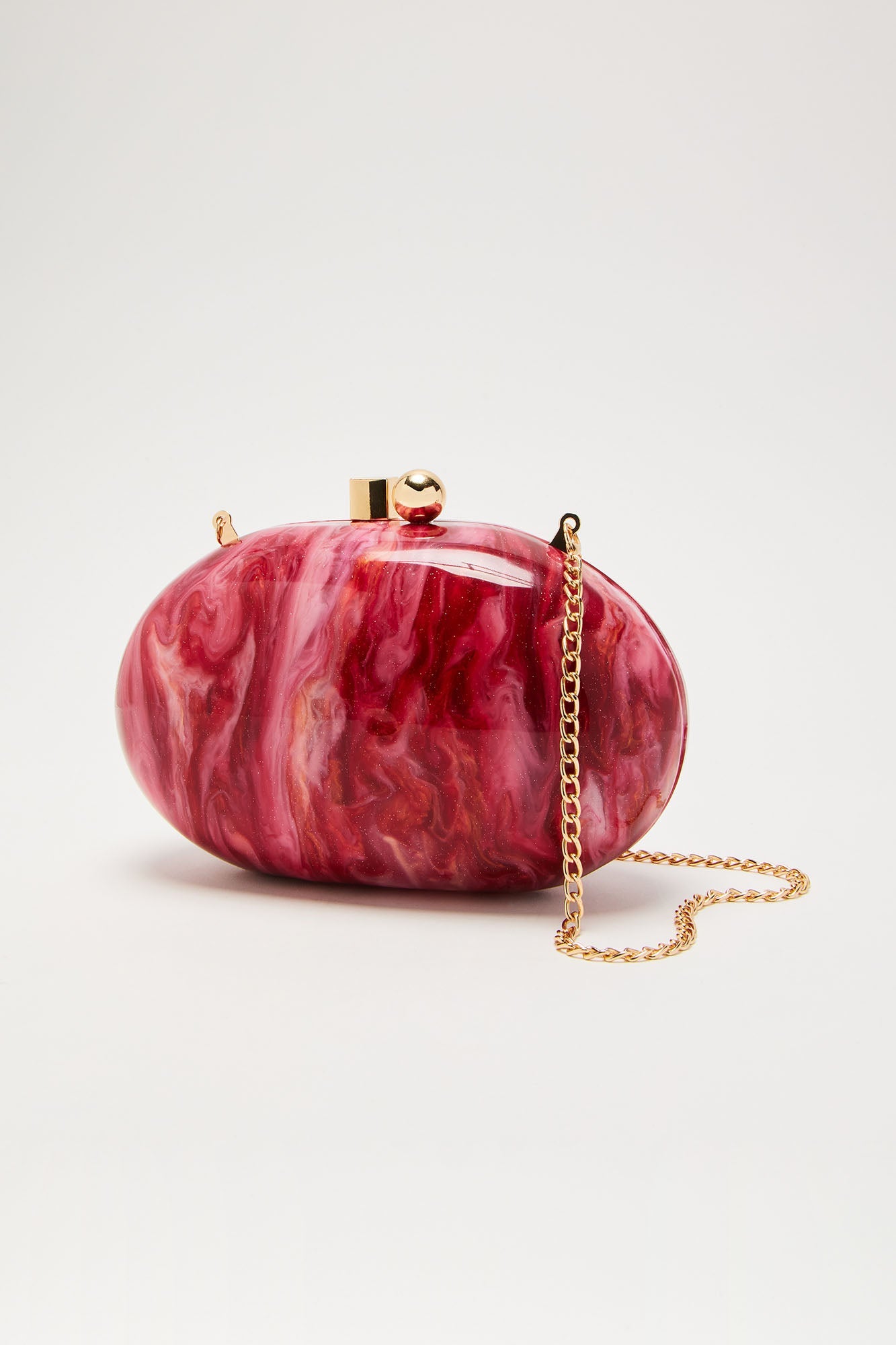 Majestic Swirl Clutch - Pink/combo