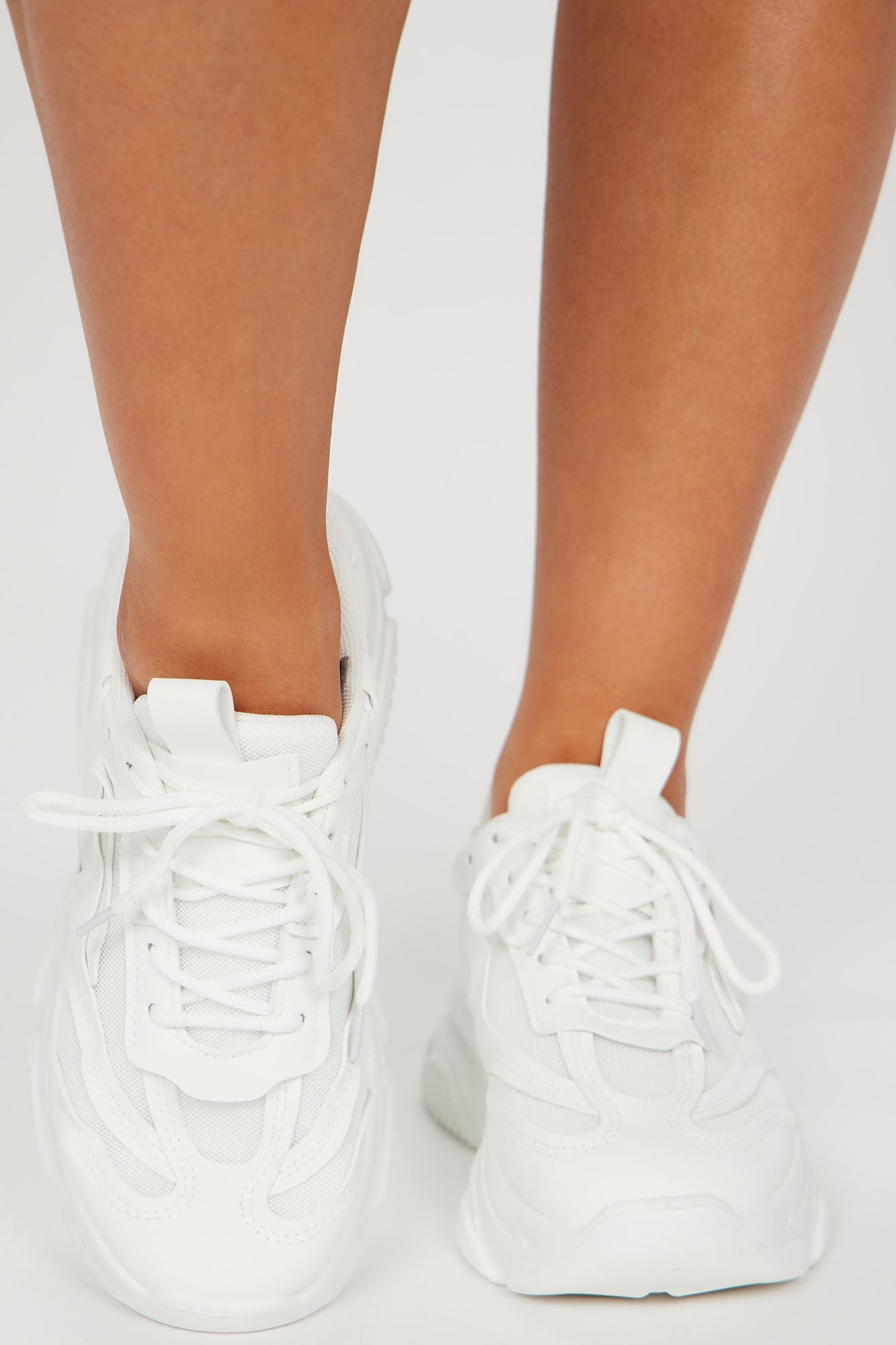 Feelin' My Vibe Sneakers - White