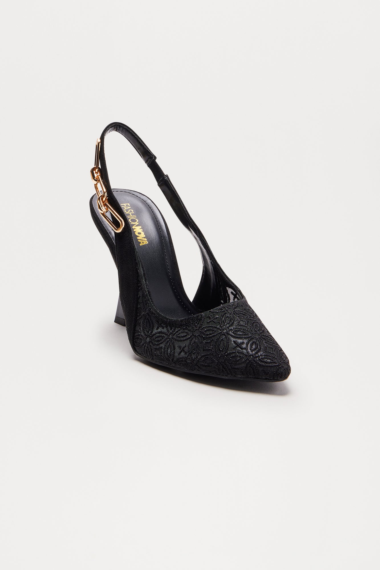 Elvera Slingback Pumps - Black