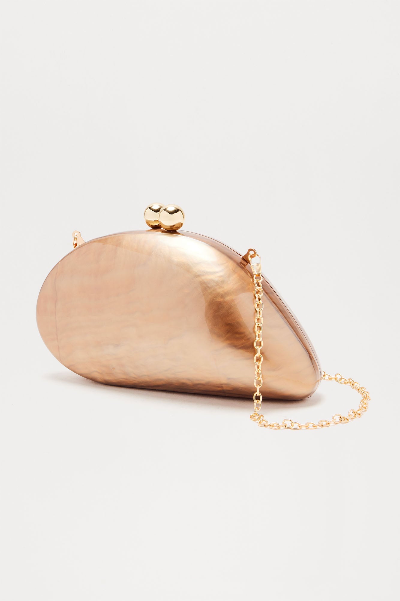 Rich Kiss Clutch - Bronze