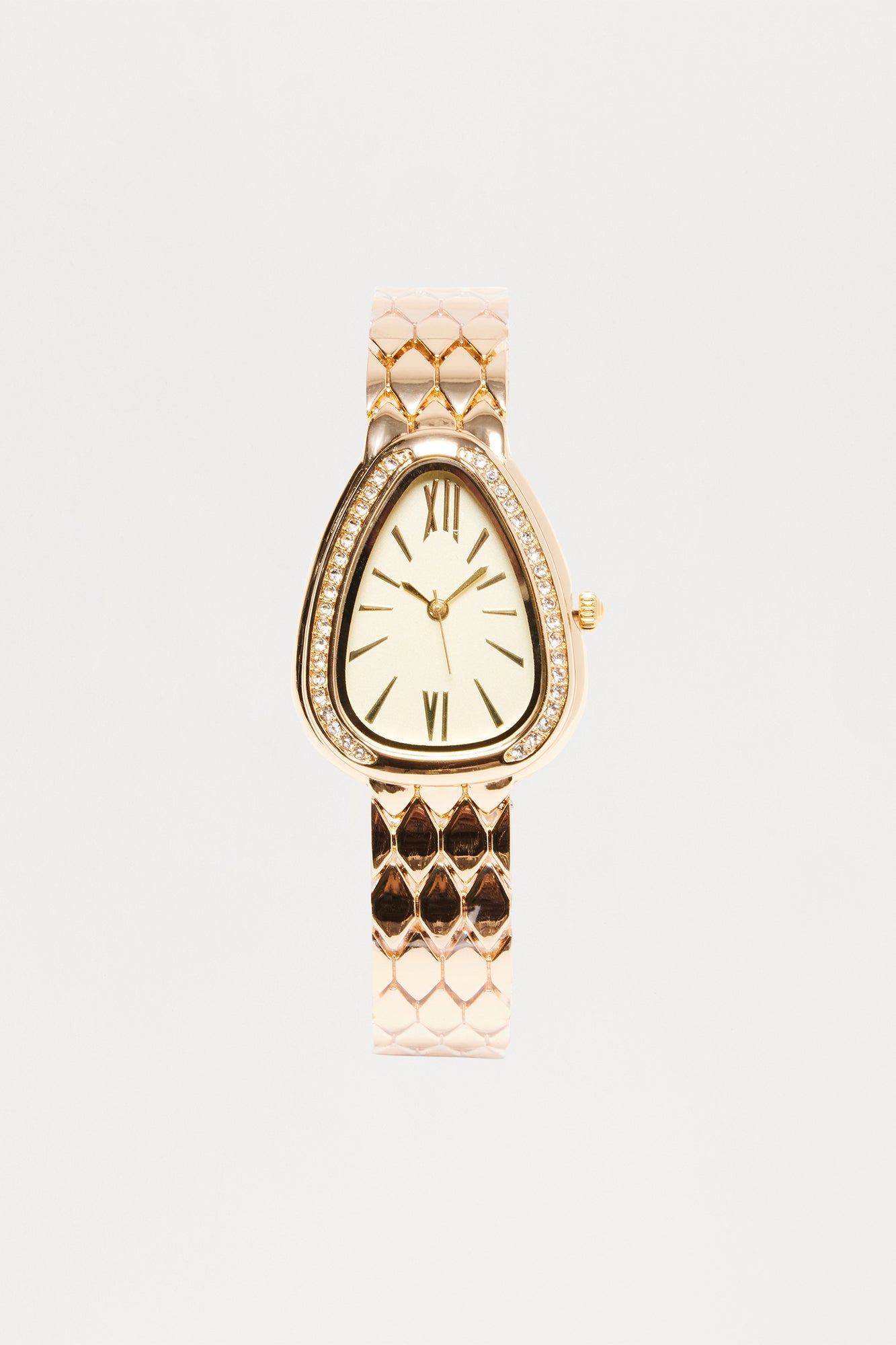 Time Will Tell Metal Watch - Gold