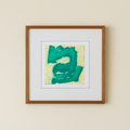 Quadro Formas Abstratas III - 38 x 38 cm