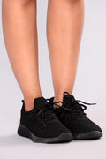 Kick It Up Sneakers - Black