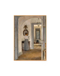 Interior With A Woman Before A Mirror, Liselund by Peter Ilsted